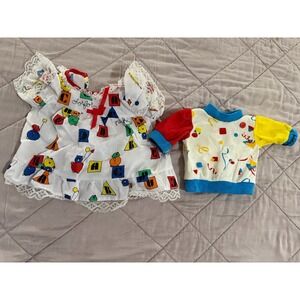 Vintage doll clothing